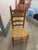 Vintage Mid-Century Ladder-Back Dining Chair with Woven Seat, circa 1970 Charming vintage ladder-back dining chair...
