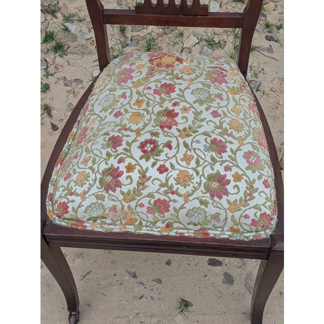 Chippendale Style Carved Mahogany Arm Chair For Sale In Dallas - Image 6 of 9