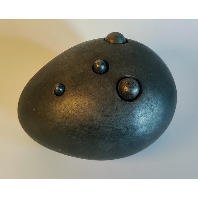 1980s Sculpture "The Sprouting Seed" For Sale - Image 5 of 5
