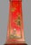 Chinoiserie Antique 1920s English Chinoiserie Grandmother Clock Red Lacquer 50.5” Longcase For Sale - Image 3 of 12
