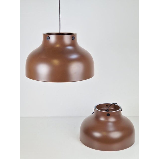 Mid-Century Modern Super Jumbo Pendant Lamp by Uniline for Nordisk Solar, 1960s, Set of 2 For Sale - Image 15 of 16