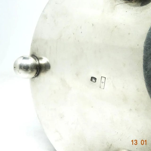 Art Deco Sugar Bowl from Orefors, Belgium, 1950s For Sale - Image 3 of 10