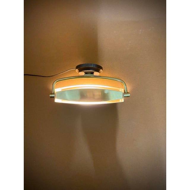 Mauve Wall Lamp by Jacques Biny, 1950s For Sale - Image 8 of 10