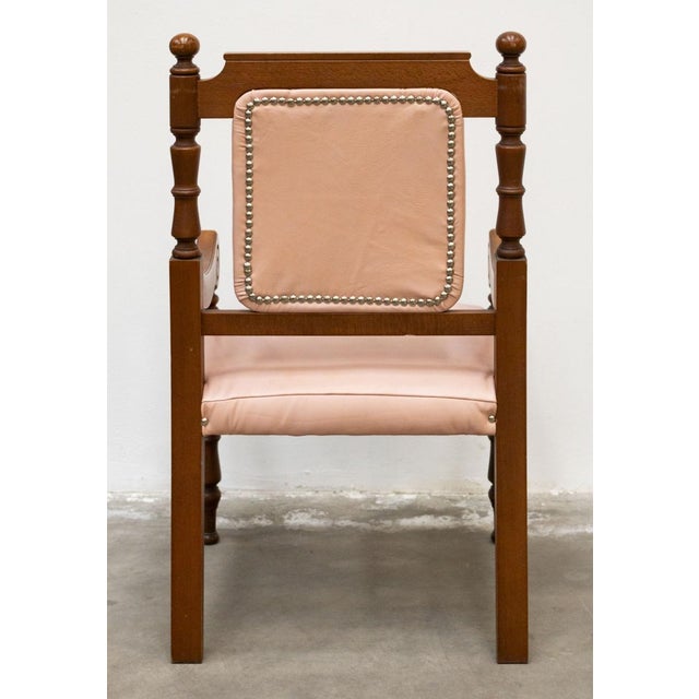 Desk Chair in Beech For Sale - Image 6 of 9