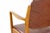 Wood Vintage Italian Chairs in Mahogany Wood and Leather, 1950s, Set of 2 For Sale - Image 7 of 10