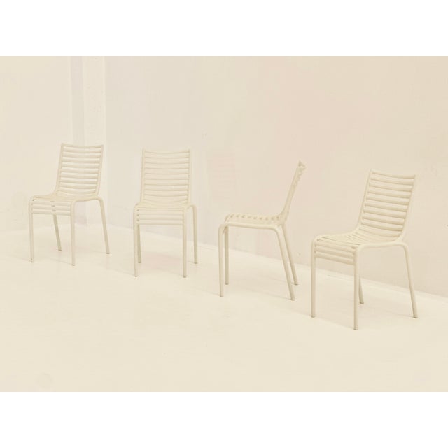 Model PIP-E Stackable Chairs by Philippe Starck for Driade, 2010, Set of 4 For Sale - Image 6 of 8