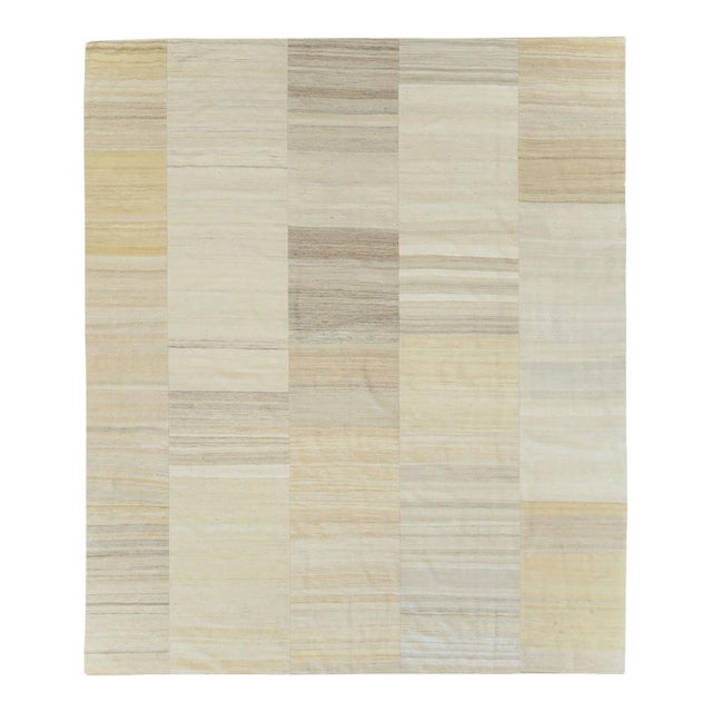 Galerie Shabab Collection Mid-20th Century Vintage Turkish Flatweave Kilim Room Size Carpet For Sale