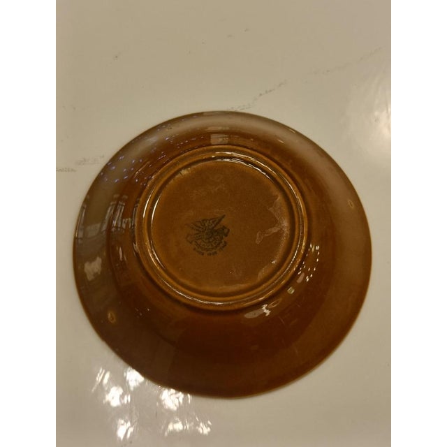 Terracotta Colored Ceramic Margherita Dinner Service by Antonia Campi for Richard Ginori, Italy, 1960s, Set of 57 For Sale - Image 9 of 17