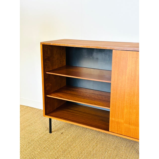Tall Scandinavian Teak Sideboard, 1960s For Sale - Image 11 of 18