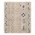 Blue & Cream Oversized Modern Rug For Sale
