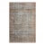Chris Loves Julia x Loloi Jules Lagoon / Brick 2'-3" x 3'-9" Accent Rug For Sale