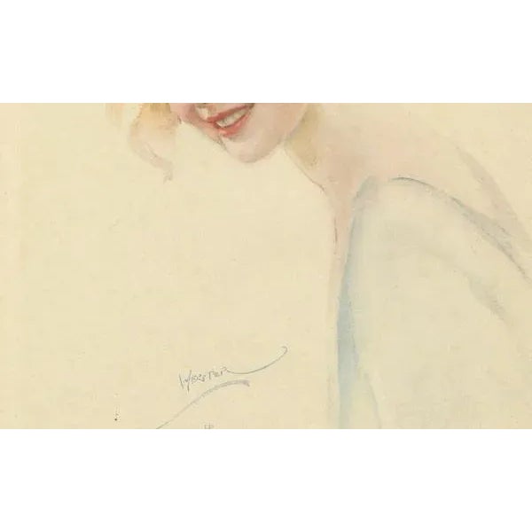 W. E. Webster, Gladys, 1922, Lithograph on Paper For Sale - Image 3 of 10