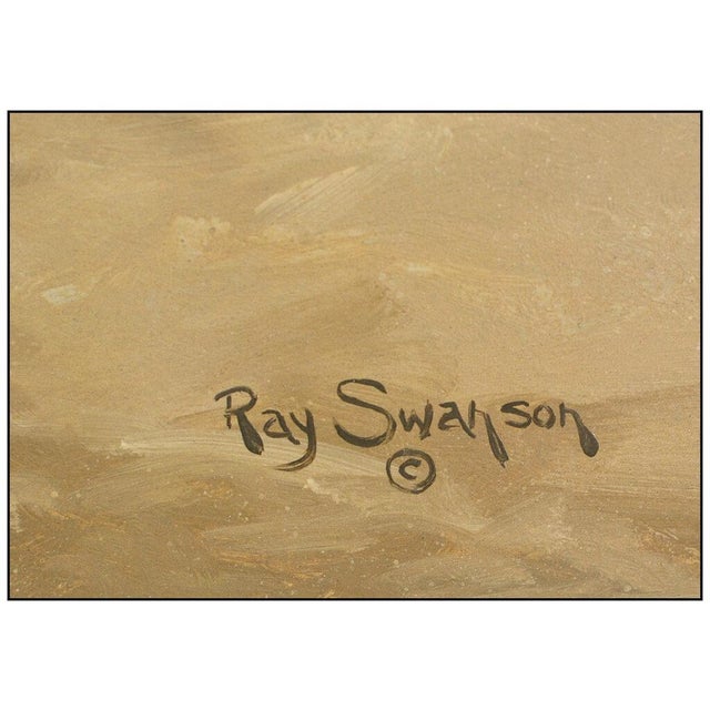 Realism Late 20th Century Before The Bull Ride, Ray Swanson For Sale - Image 3 of 5