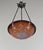 French Art Deco Pendant Light by Le Verre Francais Schneider - 1925 Cameo Chandelier France For Sale - Image 15 of 15