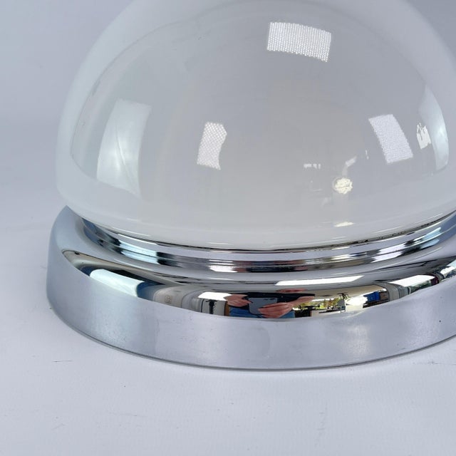 Vintage German Ceiling Lamp from Glashütte Limburg, 1970s For Sale - Image 6 of 10