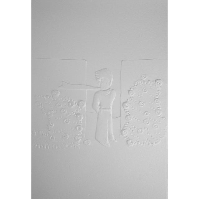 Antoine De Saint-Exupery, Le petit prince et la roseraie, Etching For Sale - Image 4 of 4