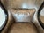 Arhaus Arhaus Catania Wingback Chair & Matching Ottoman in Libby Smoke For Sale - Image 4 of 17