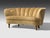 Mid-Century Modern Finnish Modern, Settee, Beige Velvet, Wood, Finland, 1950s For Sale - Image 3 of 14