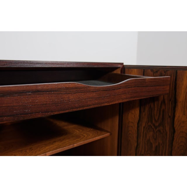 Mid-Century Indian Rosewood Sideboard by Oman Jun, Denmark, 1960s For Sale - Image 12 of 16