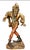 A set of six 1970s Morisken dancer figures — the traditional Munich folk dancers — hand-carved wood, each signed and dated...