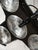 Black 2004 Four-Lens Shadowless Surgical Lamp on Army Crutch Tripod from Heraeus Hanaulux, 1990s For Sale - Image 8 of 18
