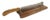 French Wood and Steel Bread Knife on Wood Plate, 20th Century For Sale