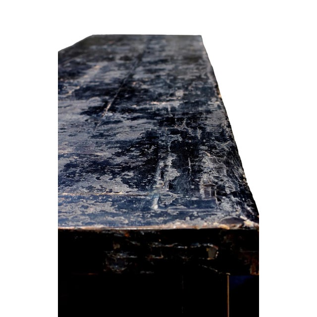 Monumental 19th Century Black Chinese Sideboard For Sale - Image 10 of 13