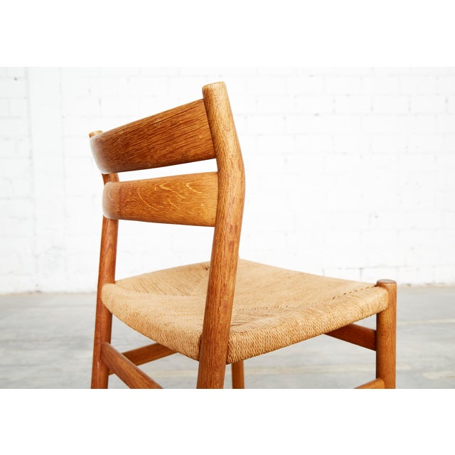 Wood BM-1 Dining Chairs by Børge Mogensen for C.M. Madsens Møbelfabrik, 1958, Set of 4 For Sale - Image 7 of 17