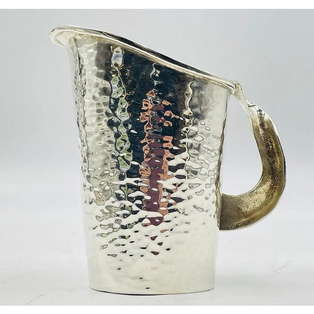 1980s Emilia Castillo Five Piece Fish Tea or Coffee Set Mexican Modern Silversmithing - Set of 5 For Sale - Image 15 of 18