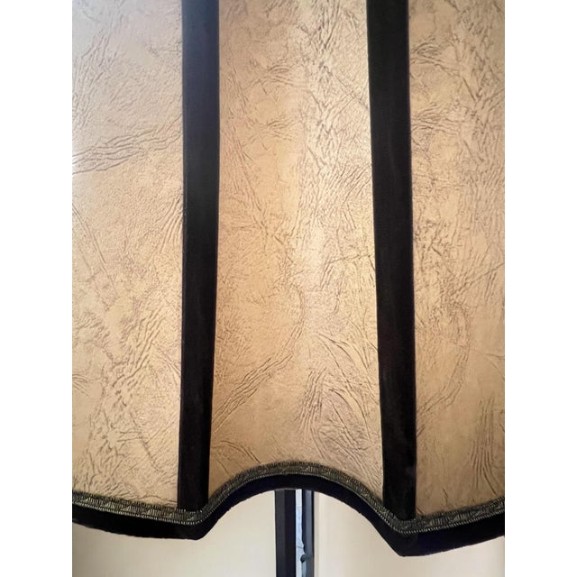 Art Deco Floor Lamp in Patinated Brass, 1930s For Sale - Image 12 of 15