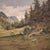Giuseppe Gheduzzi, Landscape Composition, 1920s, Oil Painting on Board, Framed For Sale - Image 8 of 16