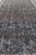 Over dyed in charcoal, cream & grays gallery oushak with all-over floral design. Keivan Woven Arts / rug EN-P13612,...