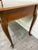 Vintage Queen Anne Style Writing Desk Entry Console Hallway Table Sofa Table For Sale In Kansas City - Image 6 of 13