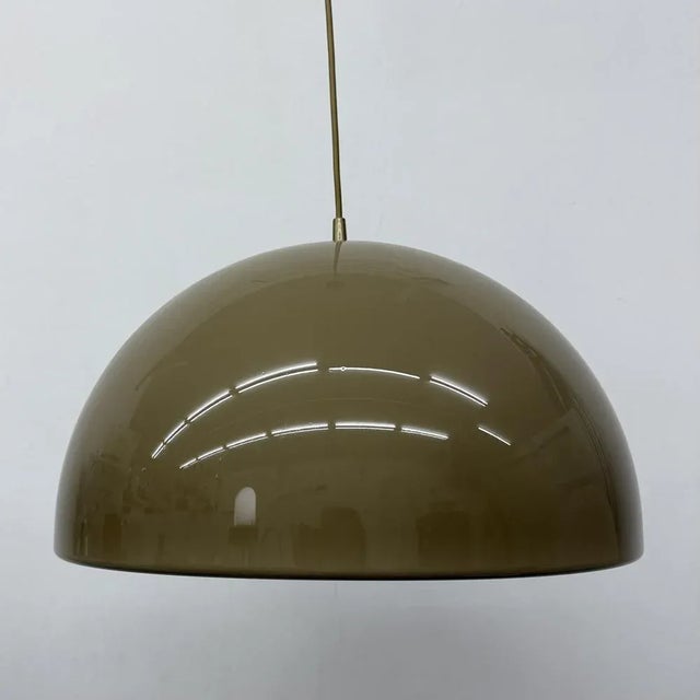 Brown Mushroom Pendant, 1970s For Sale - Image 10 of 18