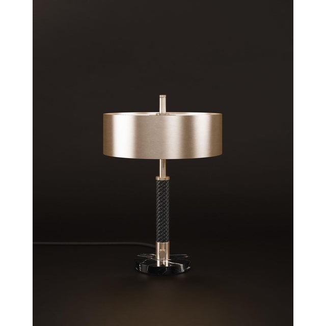 Animal Skin Chicago Table Lamp by Porus Studio For Sale - Image 7 of 8