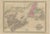 Antique Map of New Brunswick by Johnson, 1872 For Sale