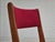 Danish Dining Chairs in Teak & Red Velour, 1960s, Set of 4 For Sale - Image 6 of 18
