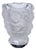 Bombay Company German Frosted Cherub Lead Crystal Vase 7.25" For Sale