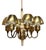 T 526 Chandelier in Brass and Wood Markaryd by Hans-Agne Jakobsson for Hans-Agne Jakobsson Ab Markaryd, 1960s For Sale - Image 12 of 12