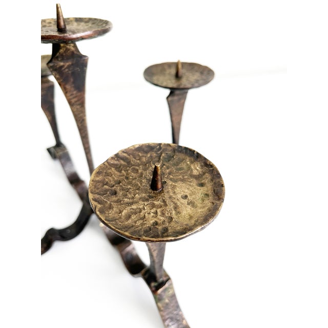 Mid 20th Century French Jean Royère Style Candelabra For Sale - Image 12 of 12