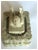 One of a kind, unusual hand carved little trinket box. I brought the 2 pieces together, the Yogi and the pireced carving...