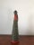 Plastic French Scoubidou Woven Plastic Wicker Lanyard Wrapped Vessel Wine Bottles For Sale - Image 7 of 8