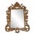 Vintage Mid 20th Century Gold Ornate Mirror For Sale