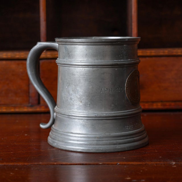 Metal 1908 Concord School Massachusetts Track Meet Trophy Mug h.g. Curtis For Sale - Image 7 of 8