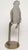 Pop Art William King, 1960s Pop Art Unique Cast Aluminum Sculpture Cool Cat Bell Bottoms Americana For Sale - Image 3 of 8