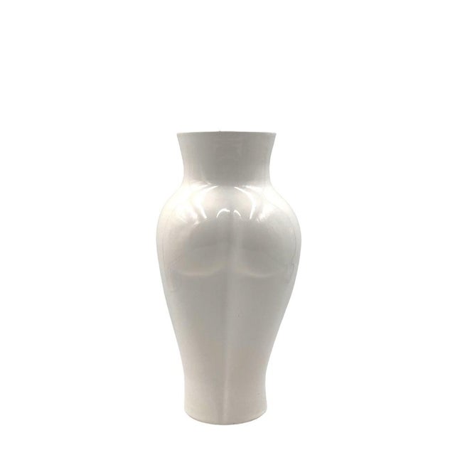 Vintage Ceramic Woman Vase, 1980s For Sale - Image 14 of 18