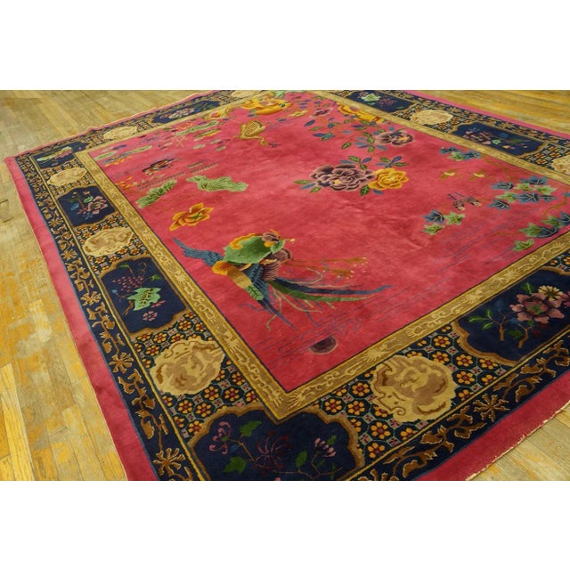 1920s 1920s Chinese Art Deco Carpet ( 8' 9" x 11' 8" - 266x 355 cm ) For Sale - Image 5 of 5
