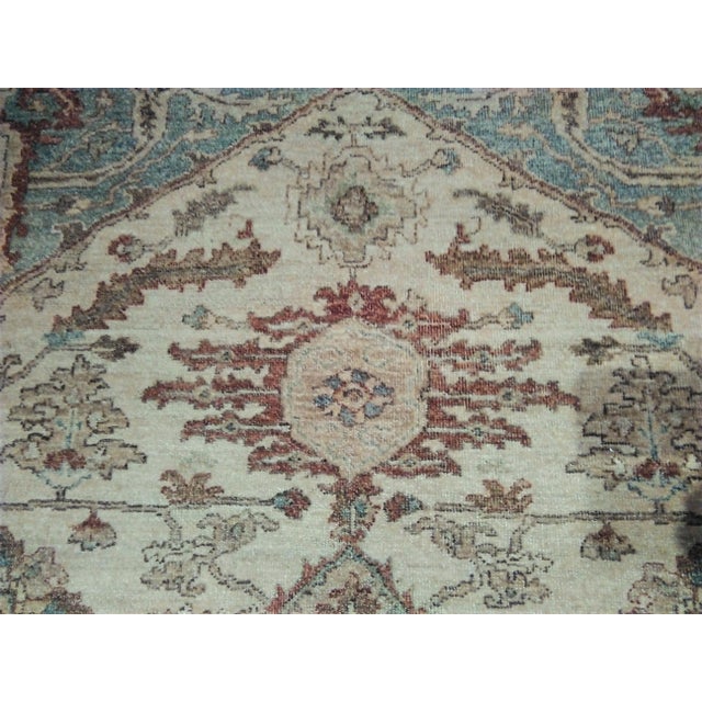 Vintage Indian Rug of Heriz Style. 7'10"x 10' For Sale - Image 10 of 12
