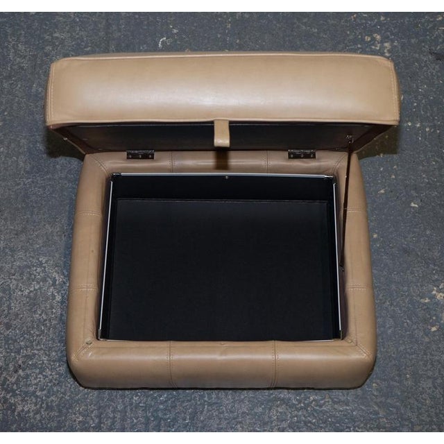 Ottoman in Brown Leather from Multiyork For Sale - Image 13 of 18