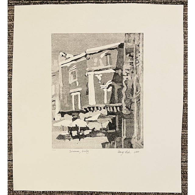 Traditional 2000 George Nick Sicily Etching For Sale - Image 3 of 3